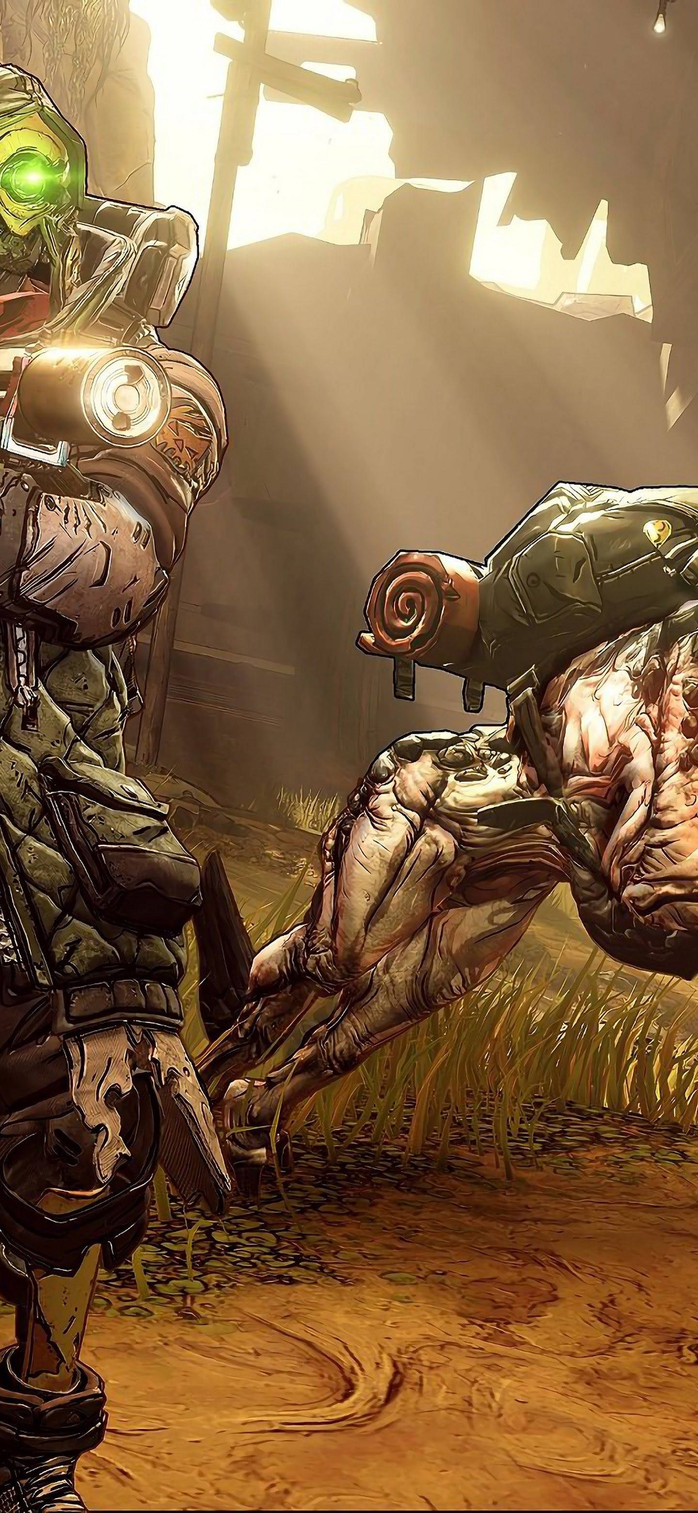Влезте в Borderlands Тапет