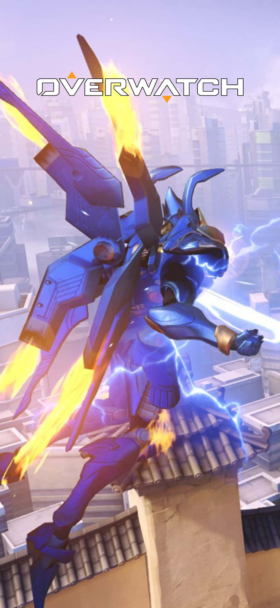 Включите се в играта с iPhone X и Overwatch! Тапет