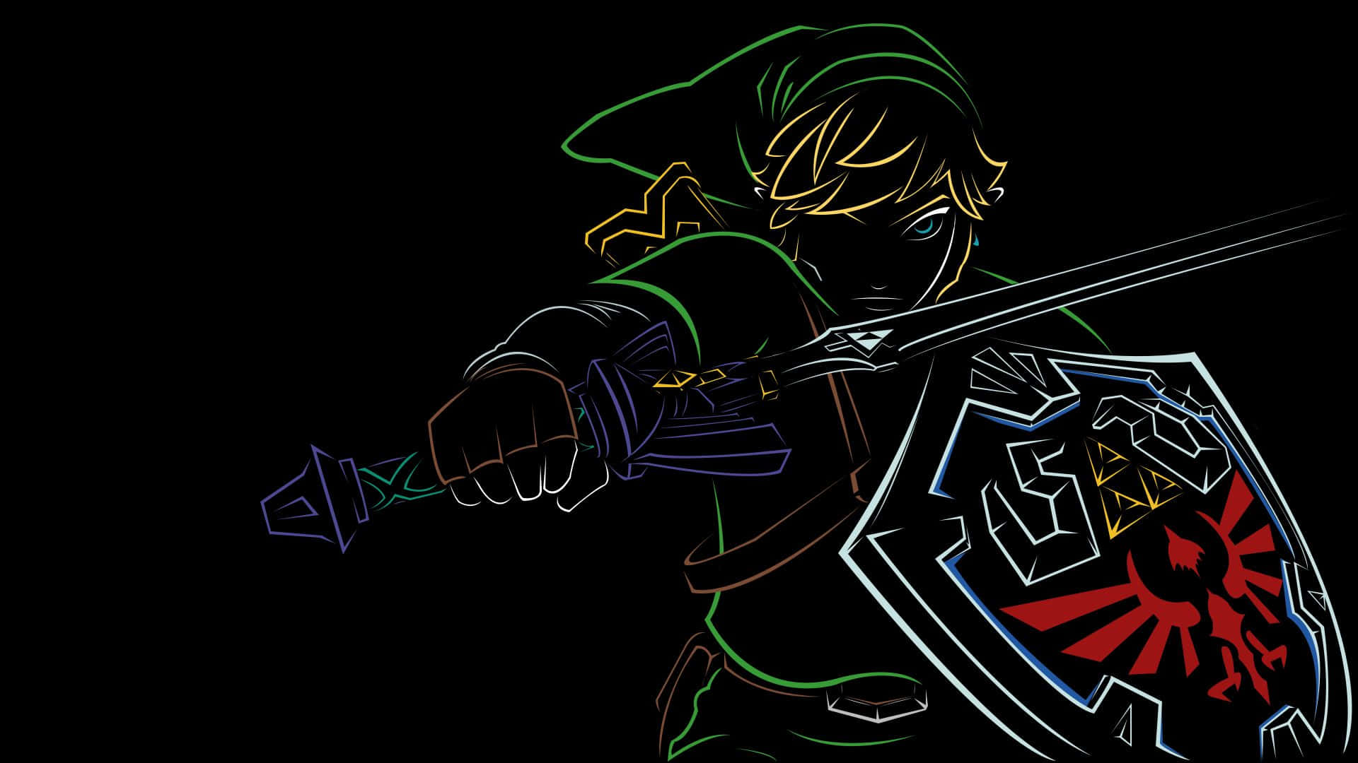 Влезте в света на The Legend of Zelda Тапет