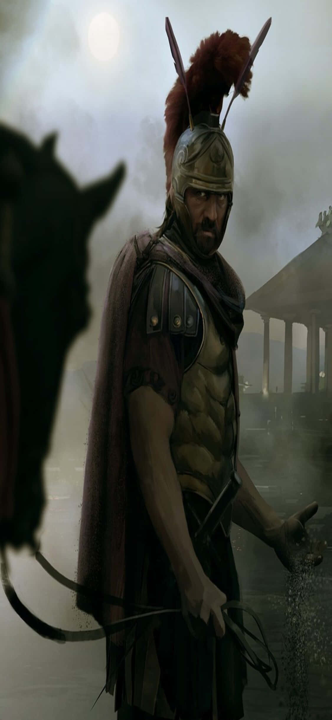 Водите ваша империя до победа в Total War Rome 2 на вашия iPhone XS Тапет