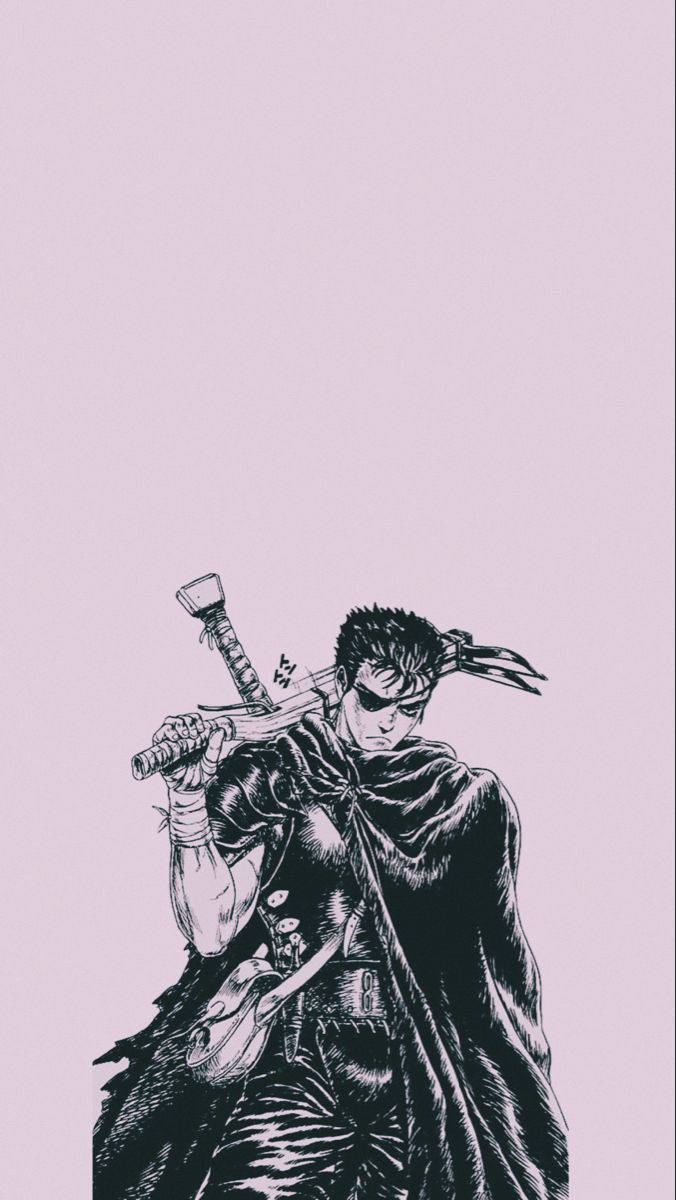 Воинът на светлината: Гатс от Berserk Тапет