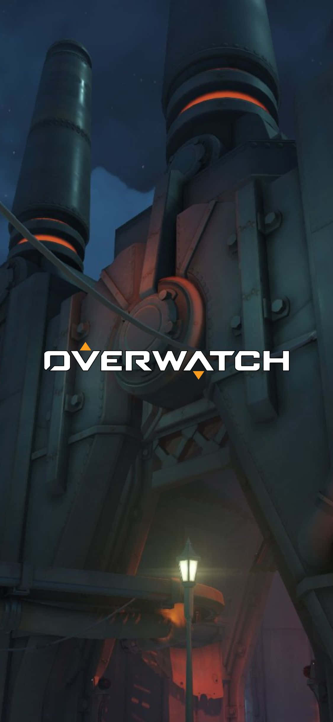 "Герои никога не умираят" - Изживей вълнуващия свят на Overwatch на твоя iPhone X Тапет