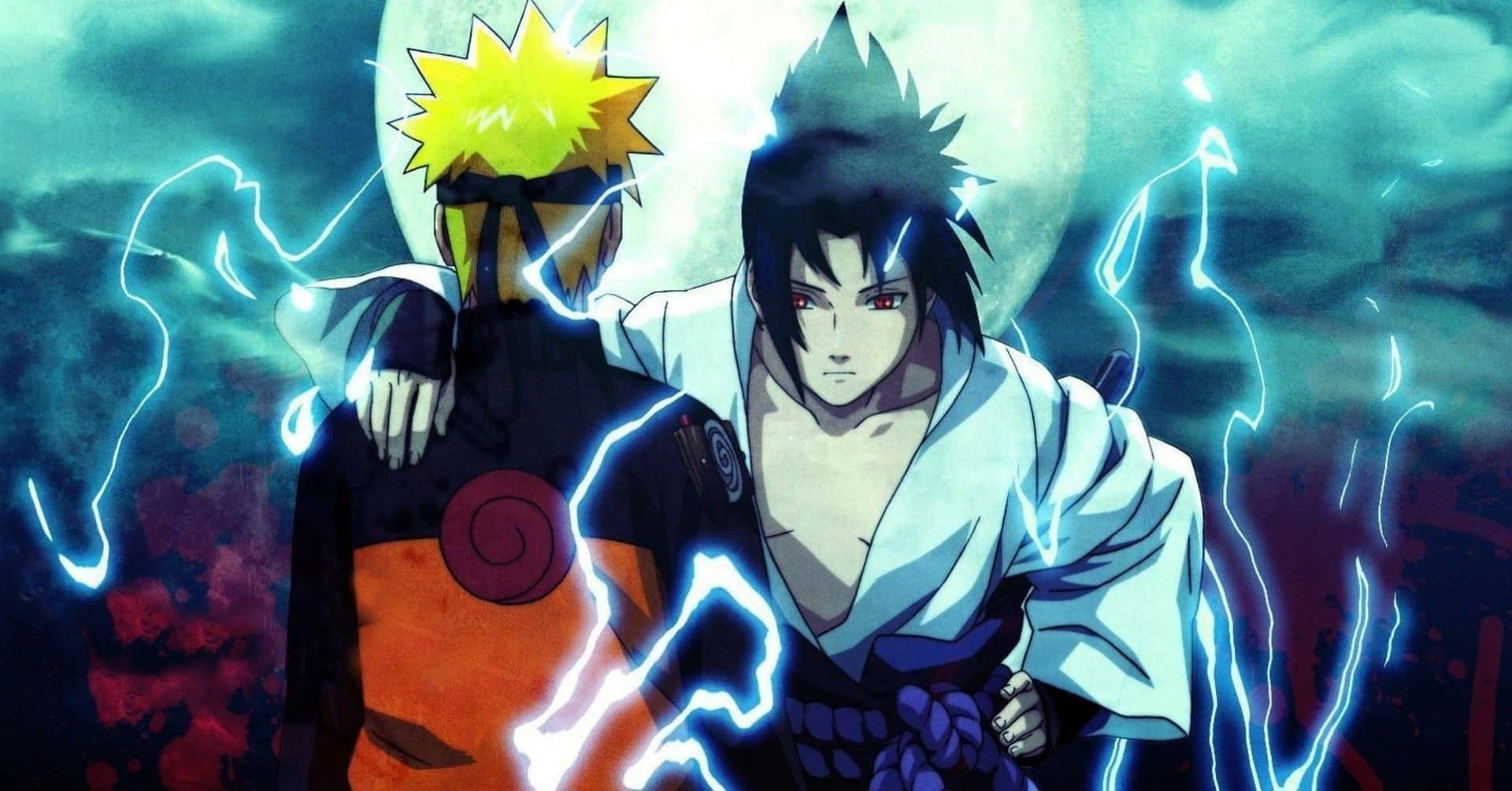 Герои от аниме и видеоигри Naruto за PS4 Тапет