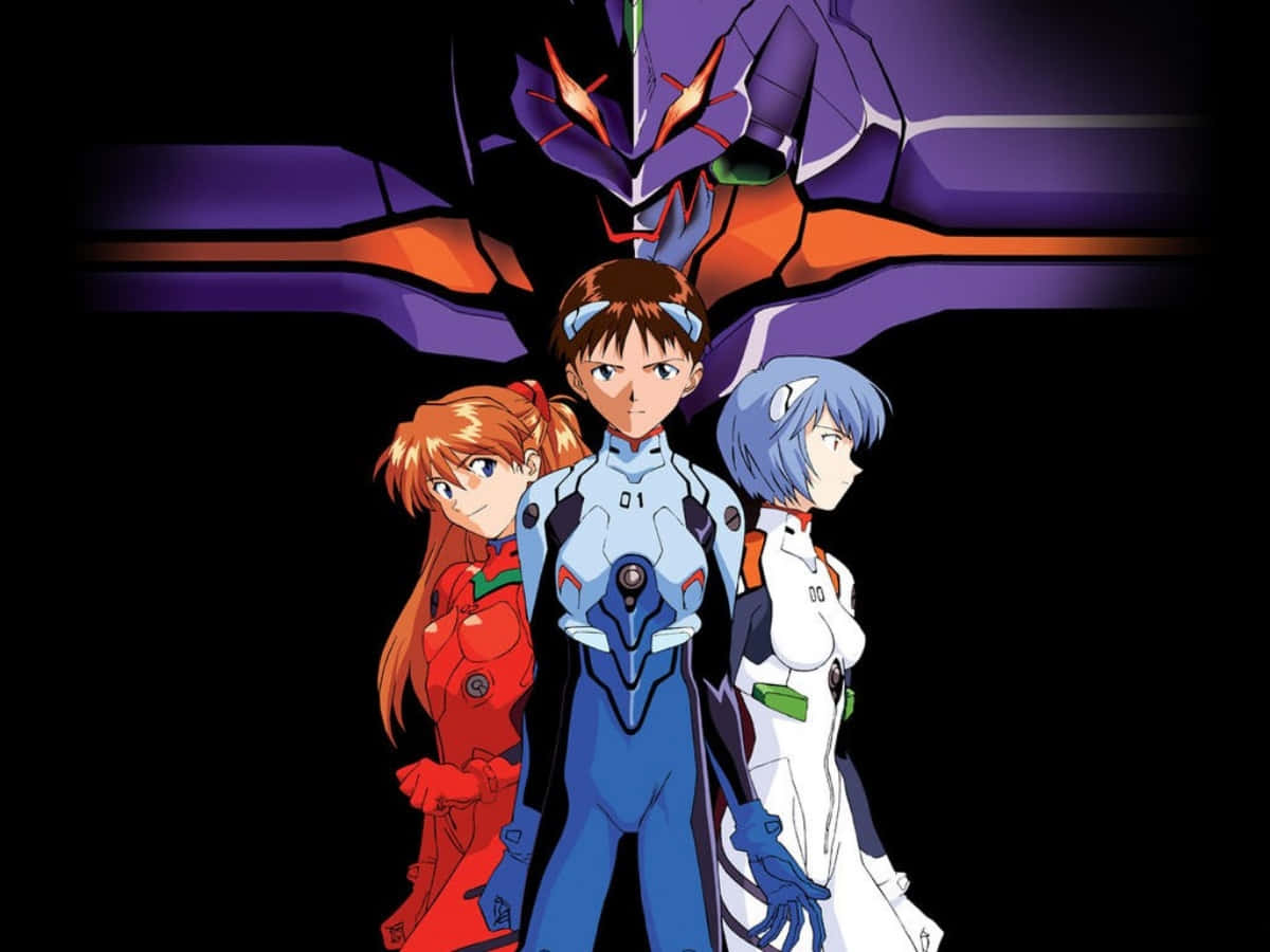 Главния герой на Neon Genesis Evangelion Тапет
