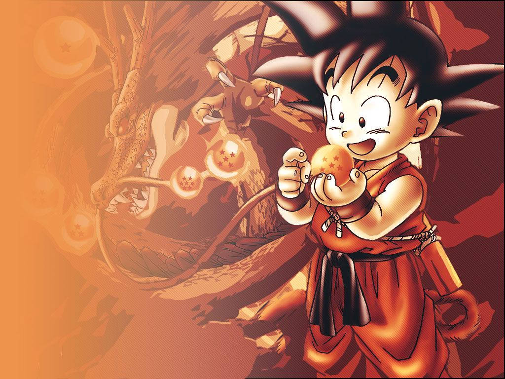 Dragon Ball Super Броли, Гоан държи жълта топка със звезди, герои в супер сайян режим.