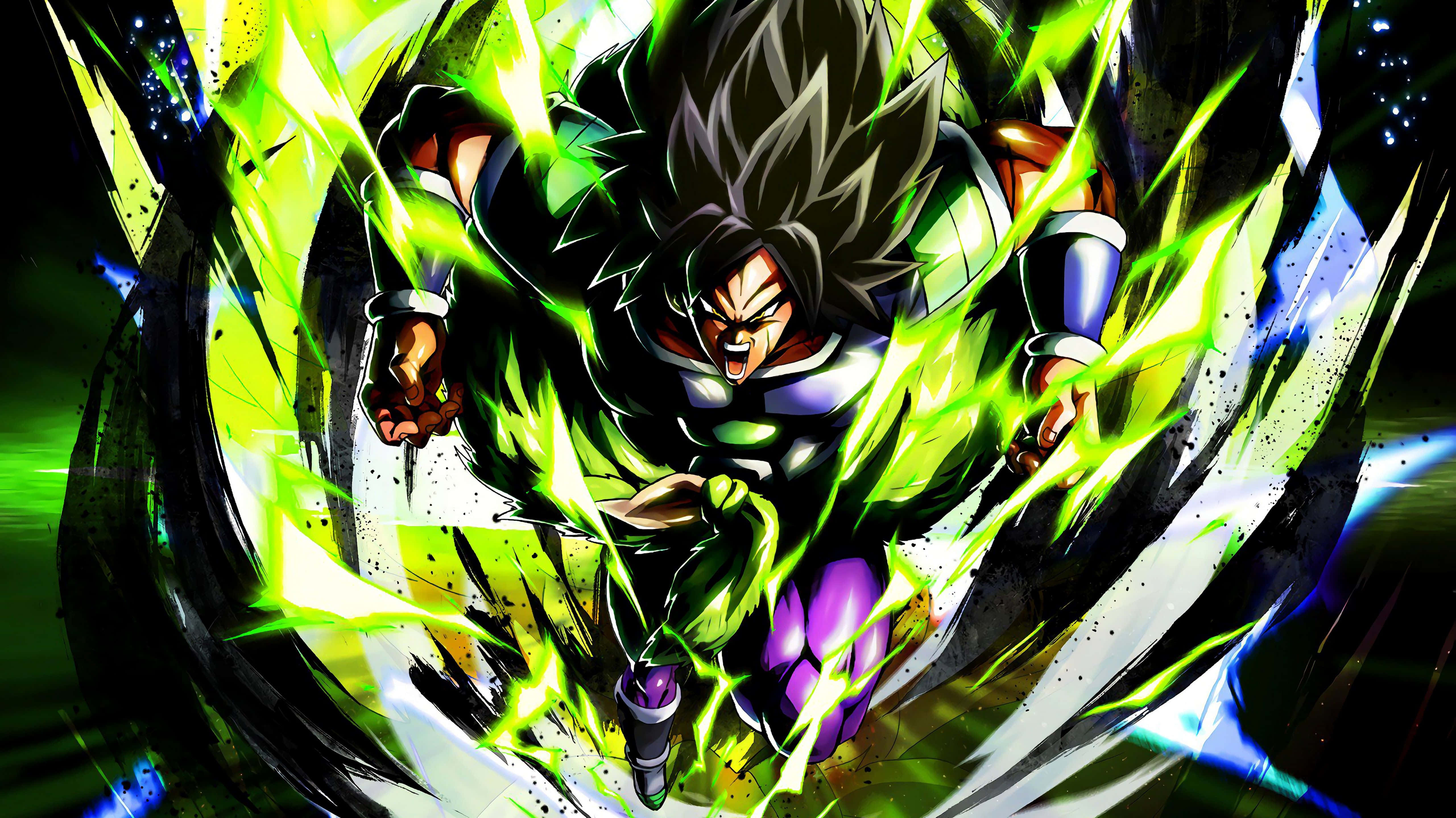 Гоку, Вегета и Броли се готвят за сблъсък в Dragon Ball Super: Broly Тапет