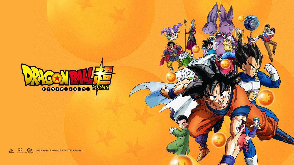 Dragon Ball Z Сан Гоку с други герои, Вегета. Супер сайяни герои аниме герои.