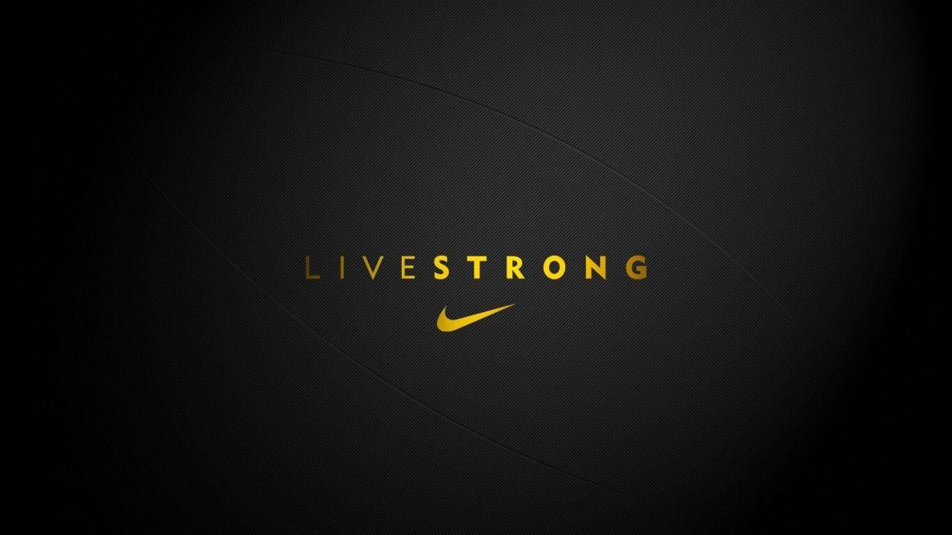 Готина Nike Live Strong Тапет