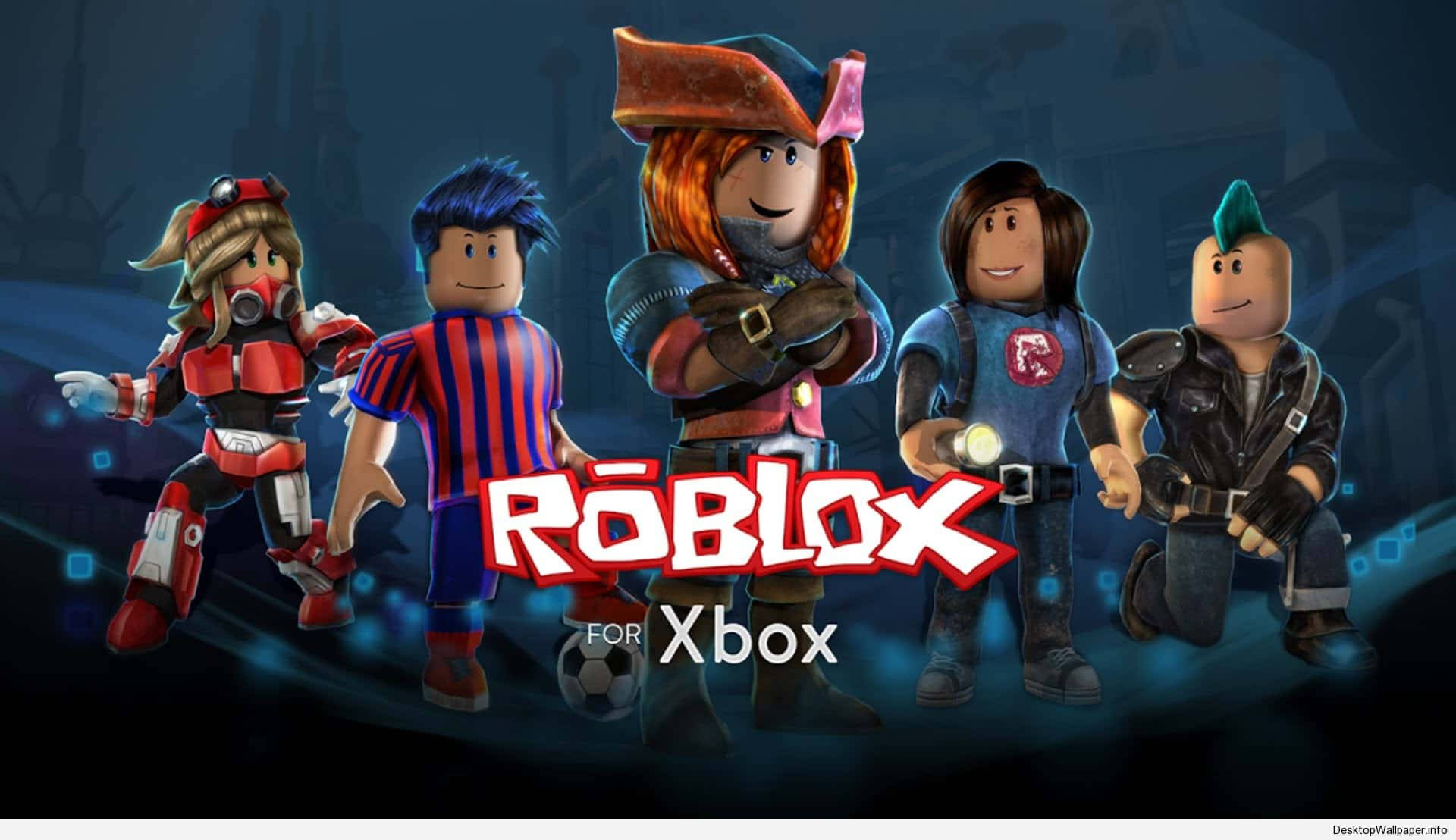 Висококачествен тапет на Roblox аватари за Xbox.