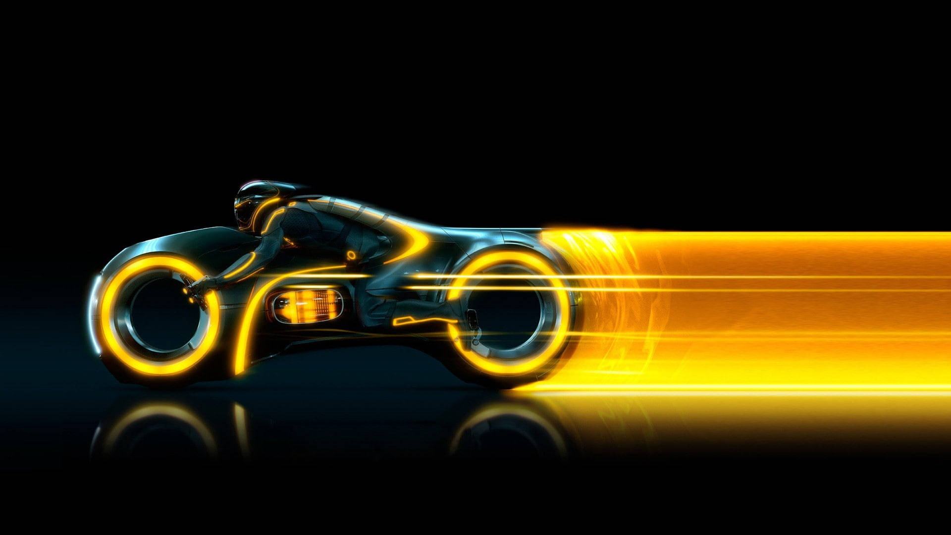 Готино Tron Legacy мотоциклет тапет.
