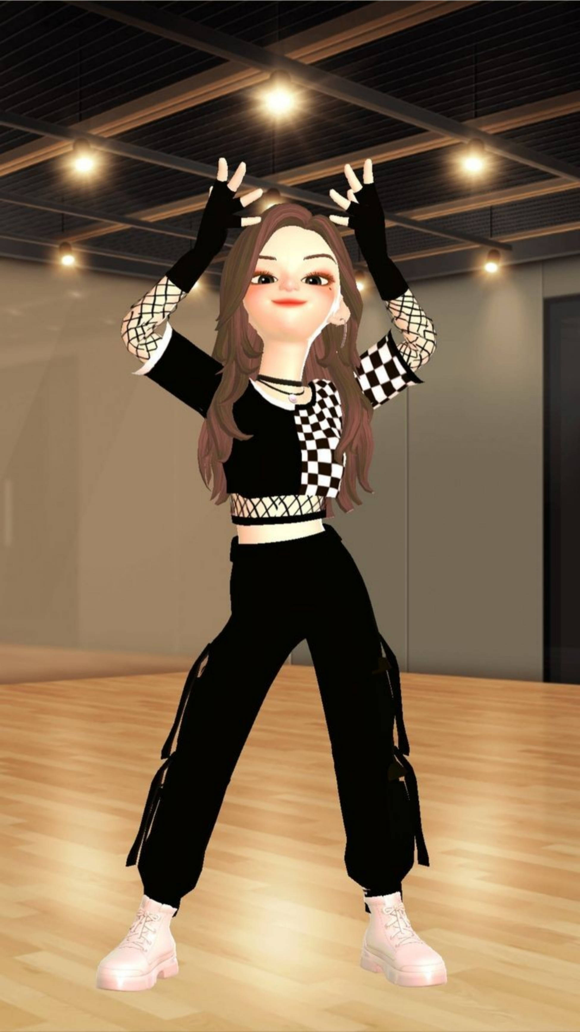 Готино танцуващо момиче Zepeto Тапет