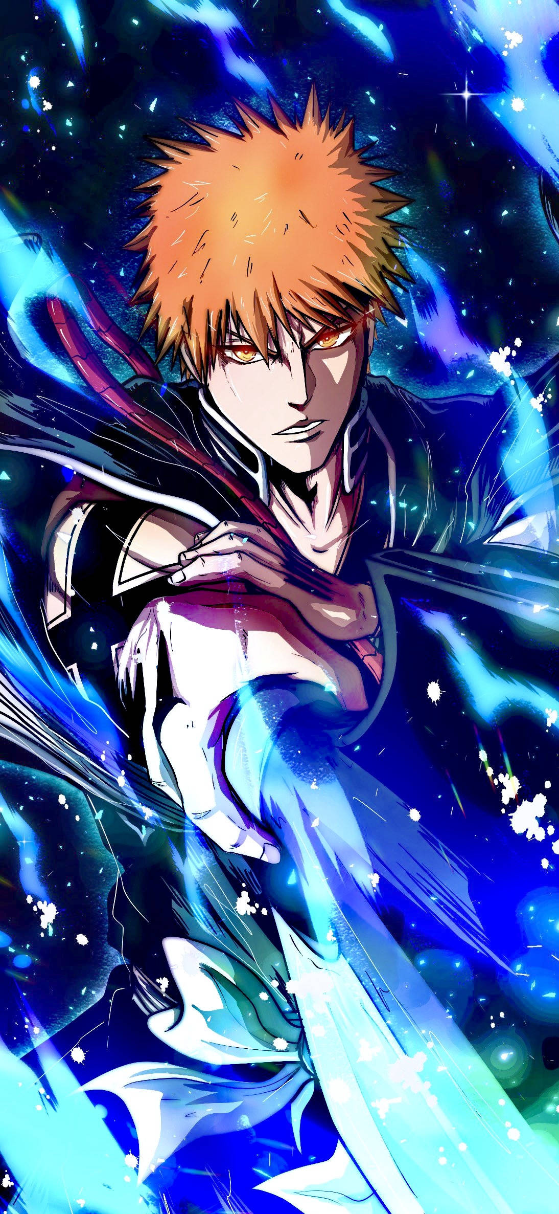 Готичен аниме телефон Ichigo Kurosaki Тапет