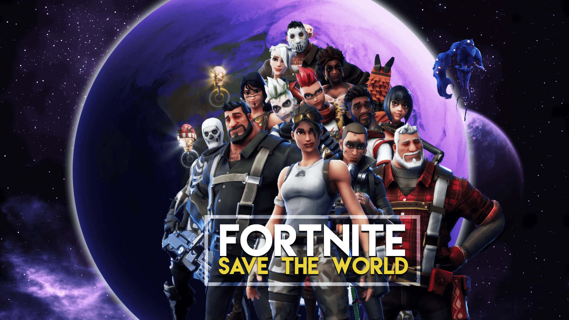 Готичен фон Fortnite Тапет