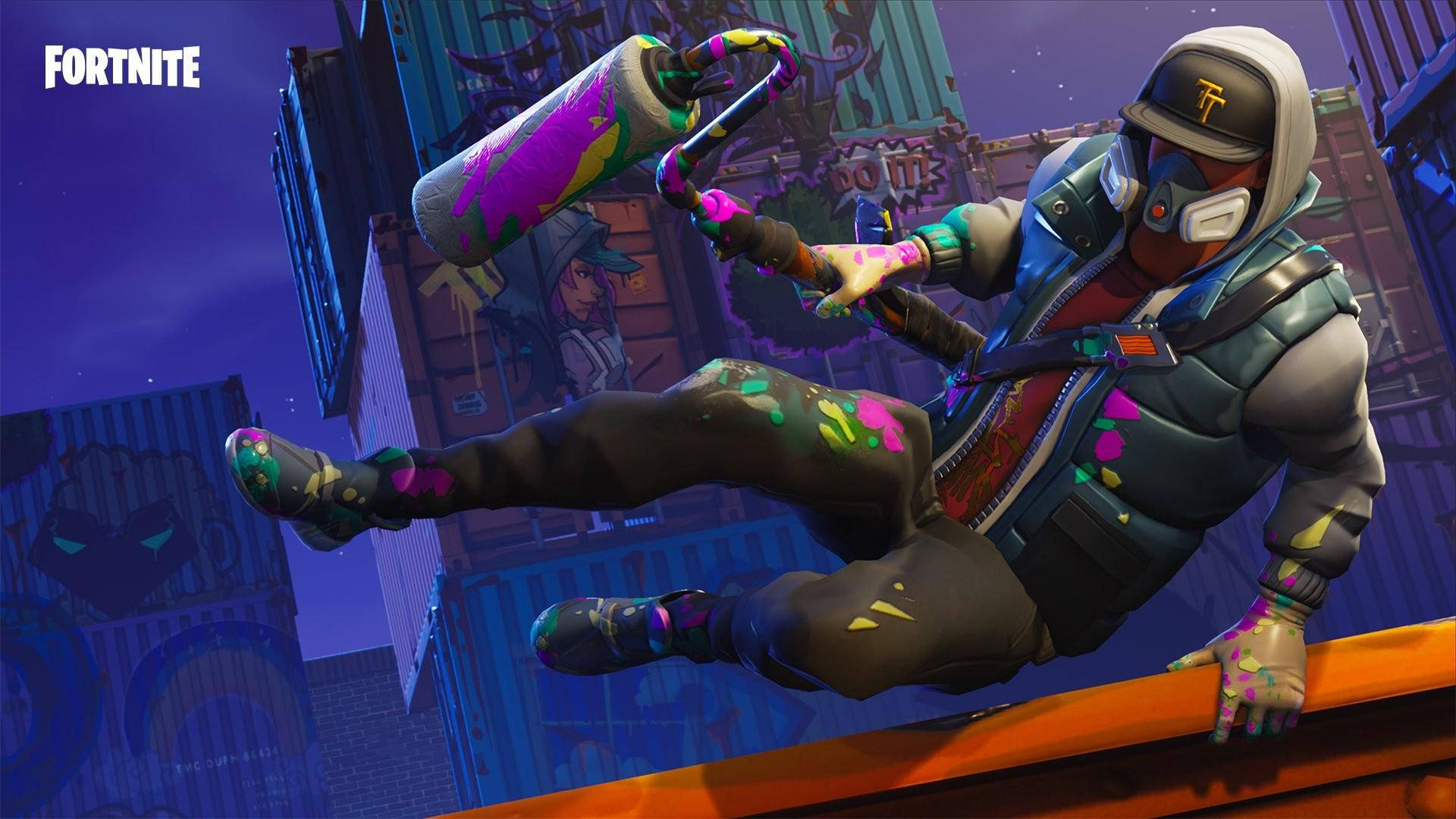 Готично арт на Абстракт от Fortnite Тапет