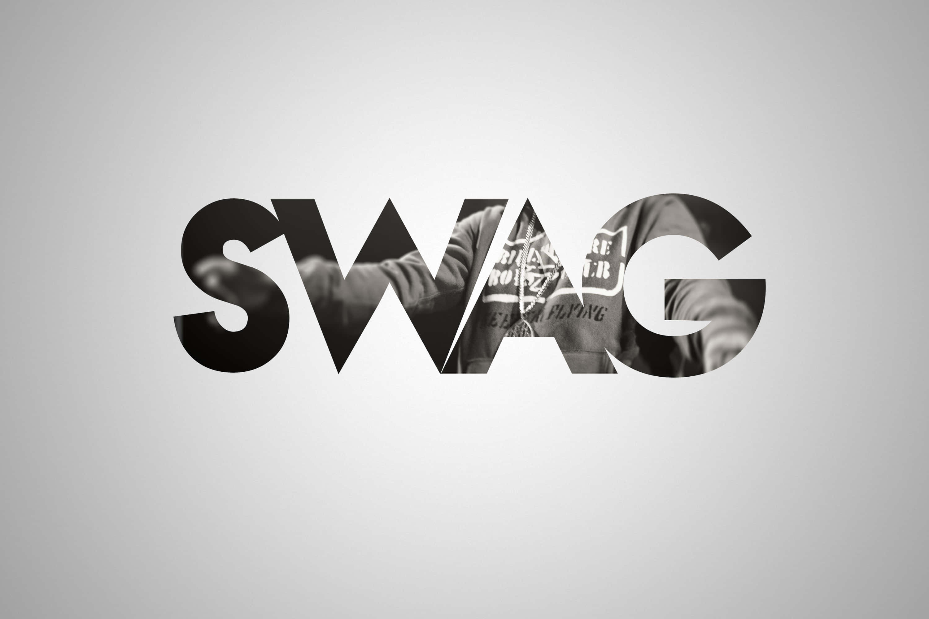 Готично изписан Swag Тапет