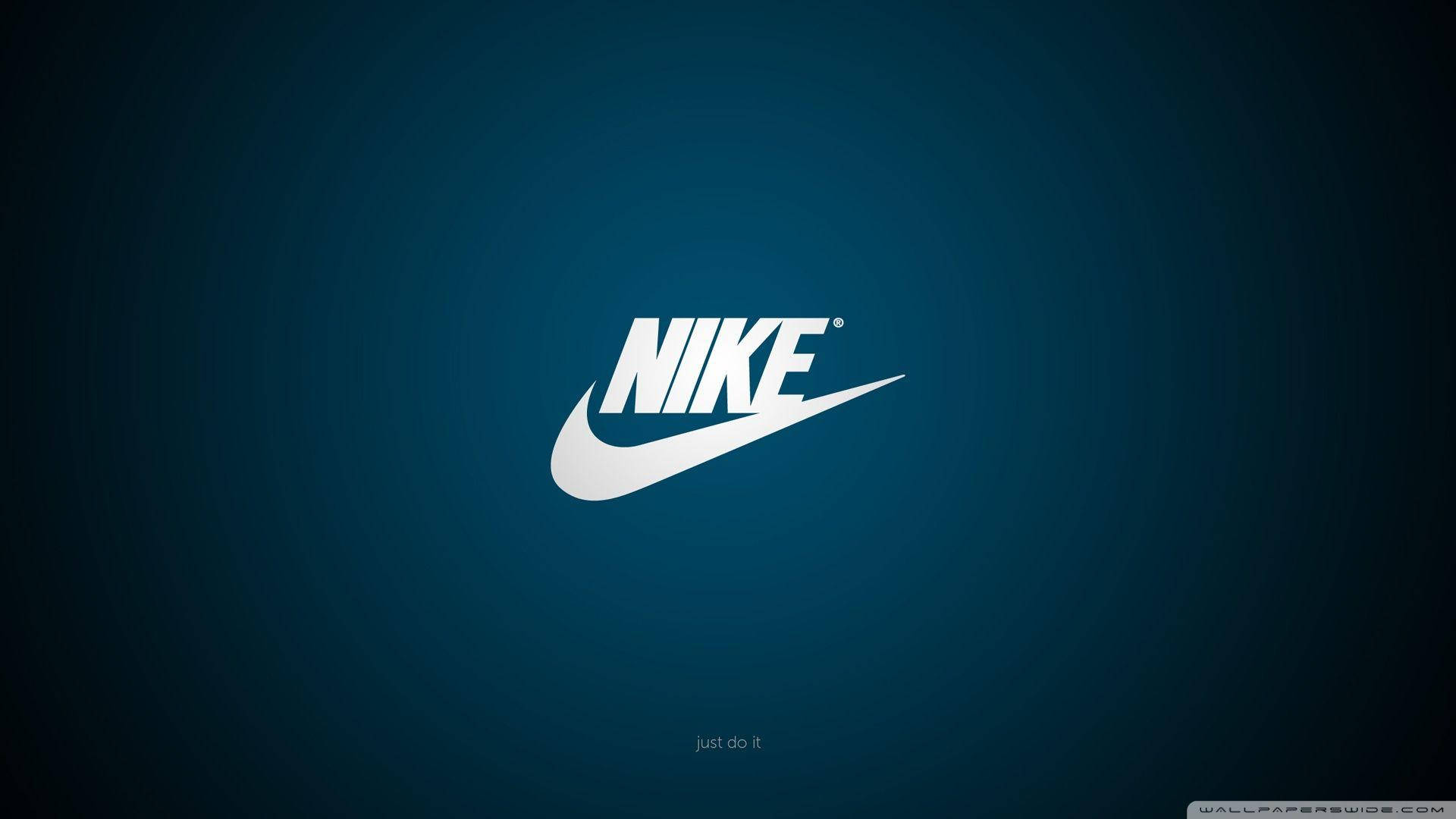 Готично тъмносинь Nike лого Тапет