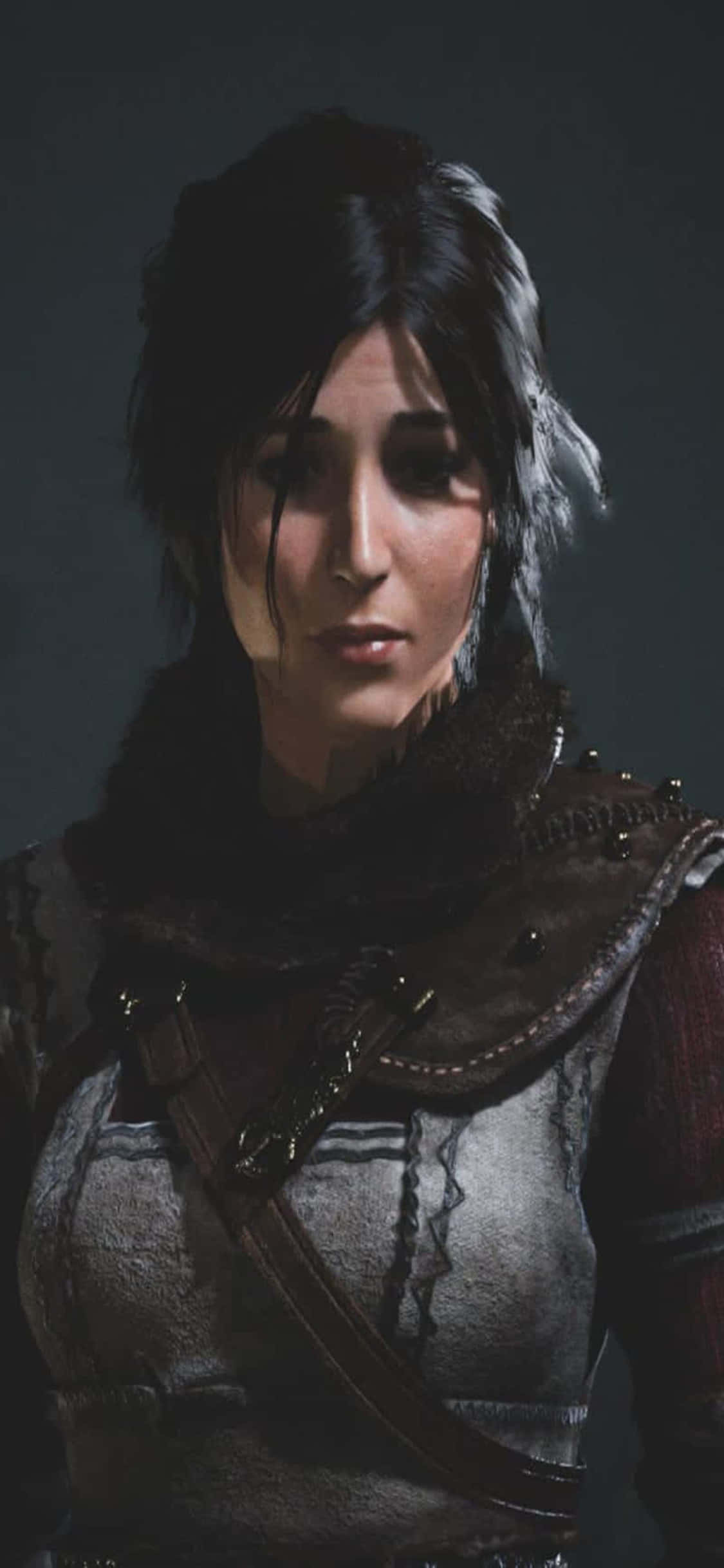 ____ Готови за битка: найдите приключение в света на Dragon Age Inquisition на iPhone Xs Тапет