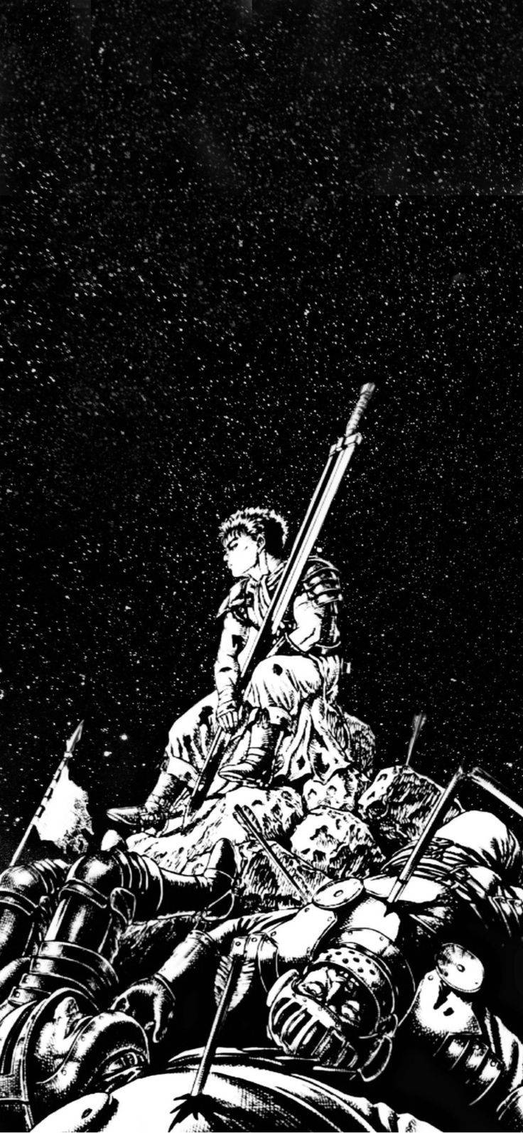Гътс - Черният мечоносец от Berserk Тапет