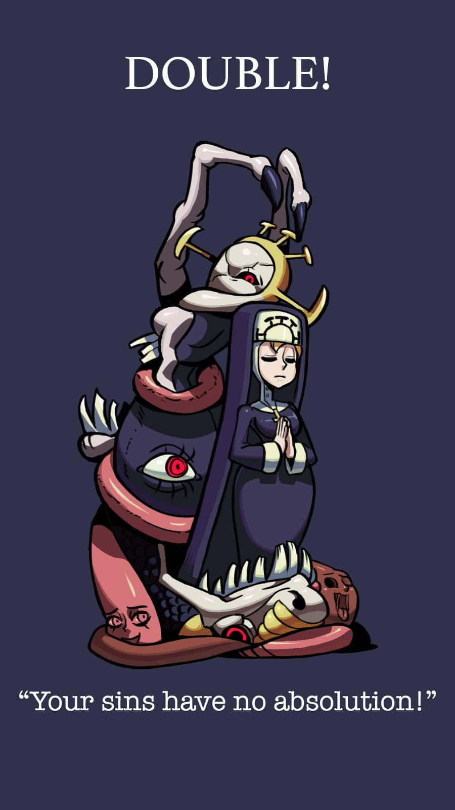 Двойник от Skullgirls Тапет