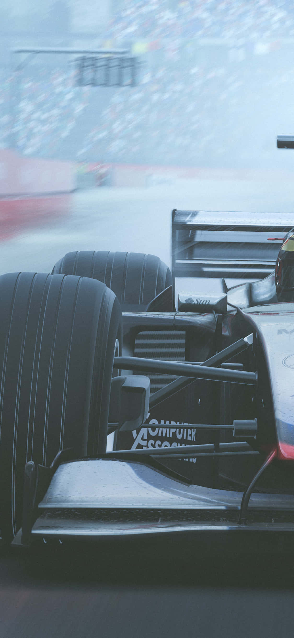 Детайл на окачване и колеса F1 2018 Тапет