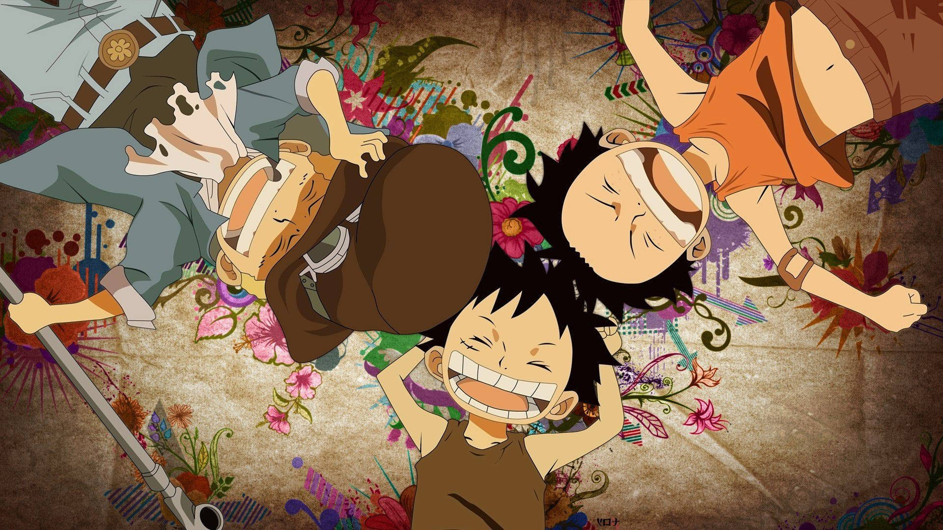 Деца от аниме One Piece Тапет