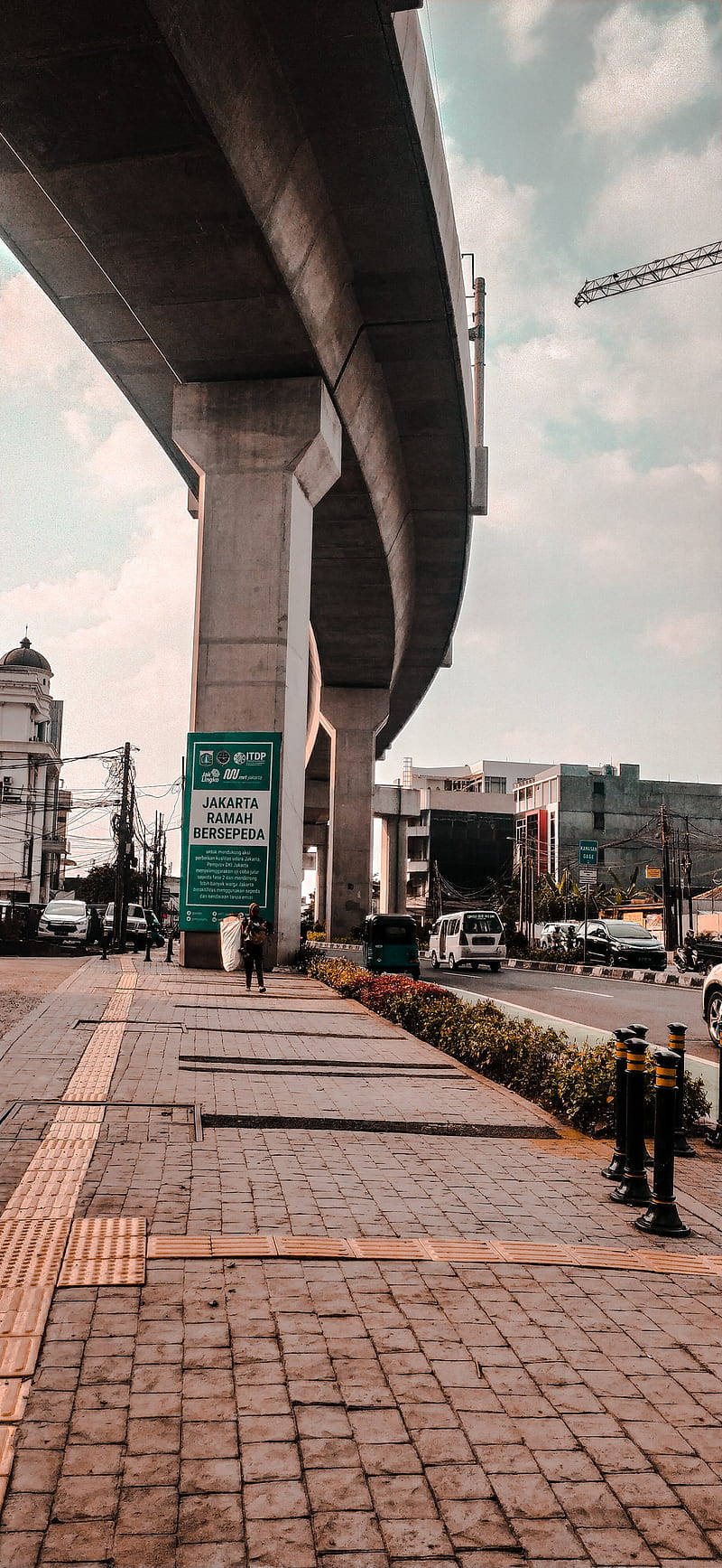 Джакарта Рамах Берсепеда Тапет