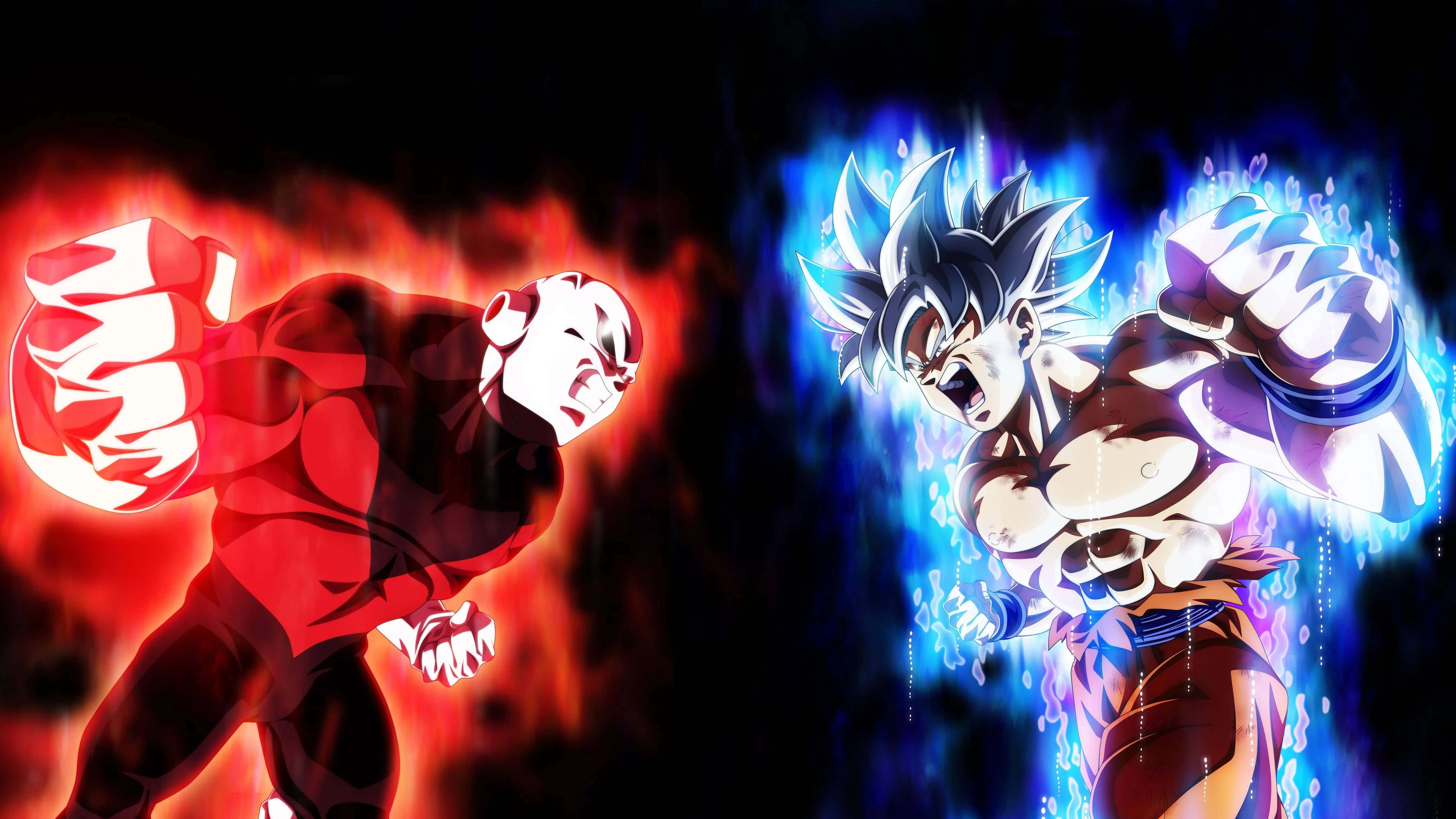 Джирен срещу Гоку от Dragon Ball Super Тапет