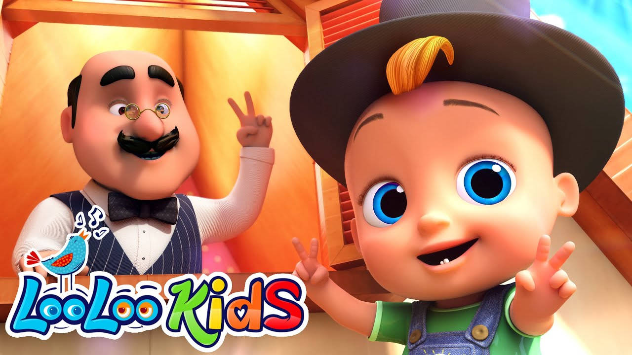 Джони с цилиндър Looloo Kids Тапет