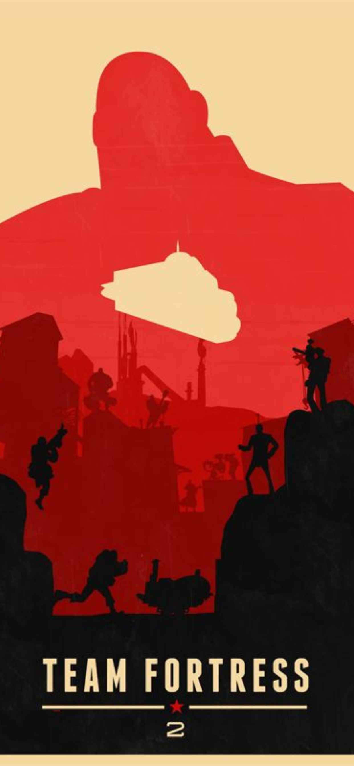 Дизайн на банер iPhone Xs Max Team Fortress 2 Фон Тапет