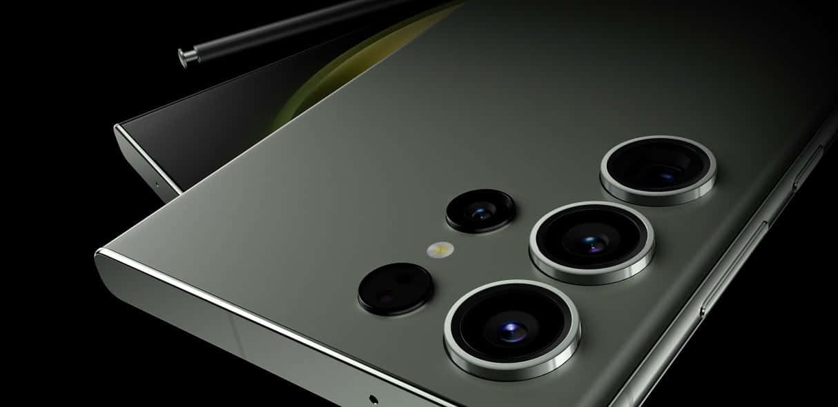 Дизайн на камерата Samsung S23 Ultra Тапет
