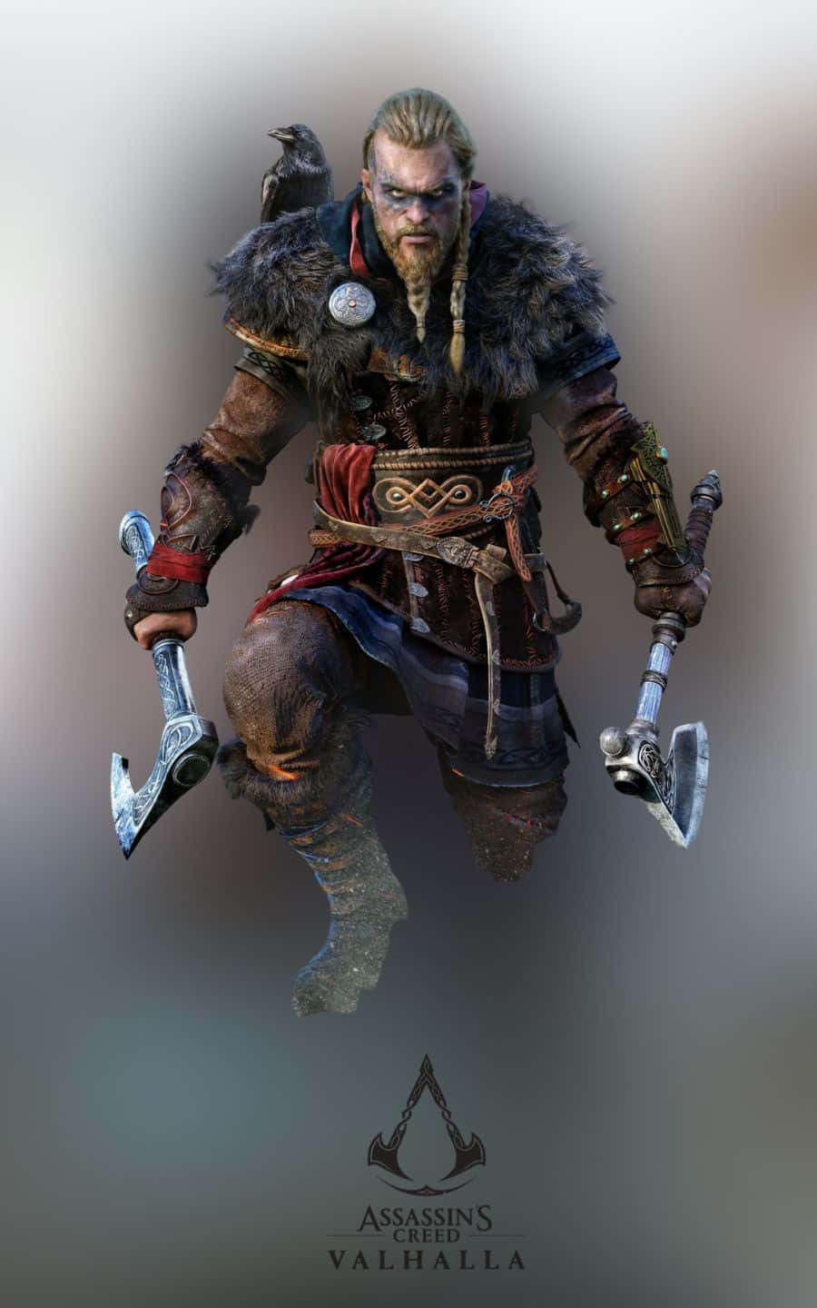 Дизайн на мъжки протагонист 1440p Assassin's Creed Valhalla фон Тапет
