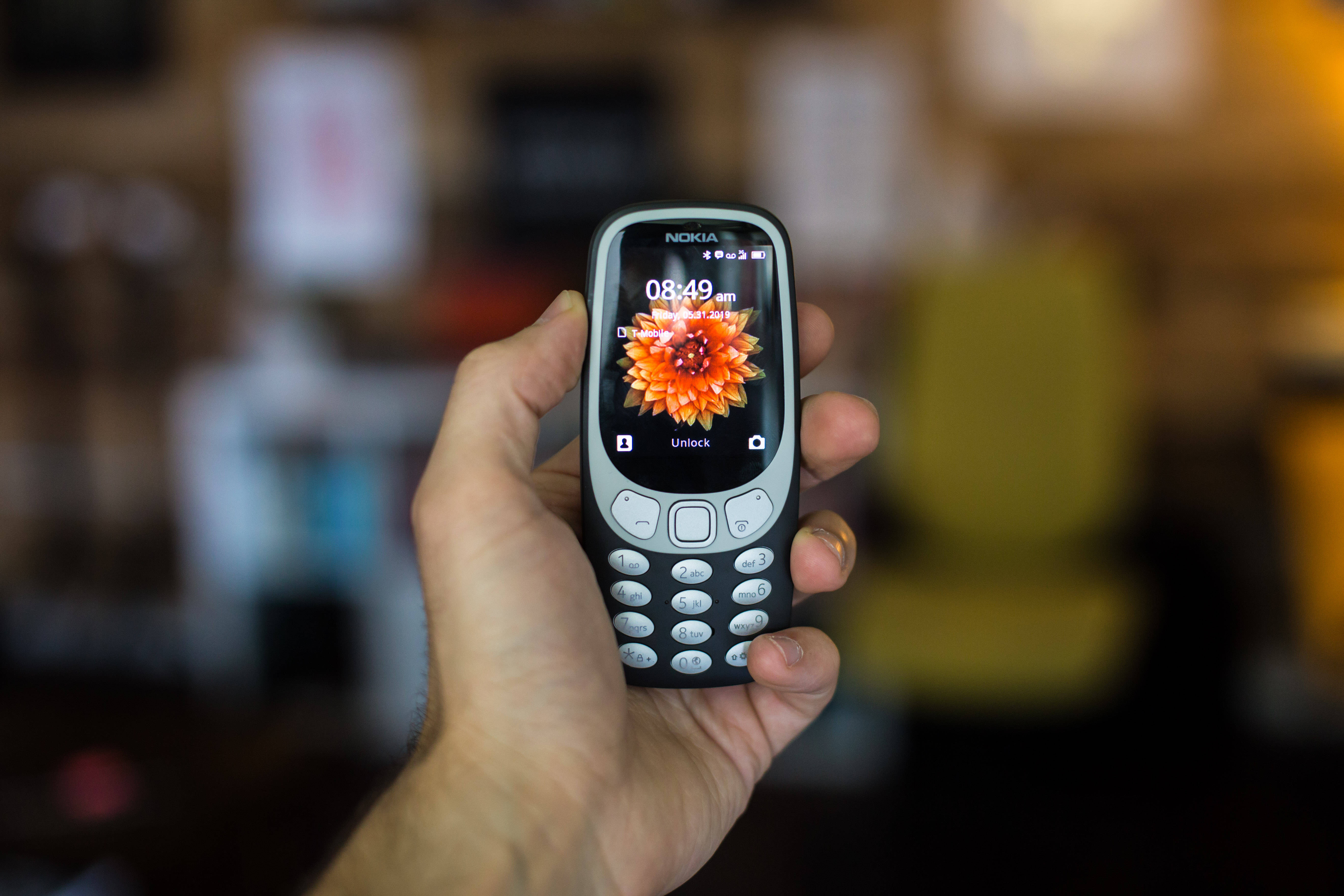 Дисплей Nokia 3310 Тапет