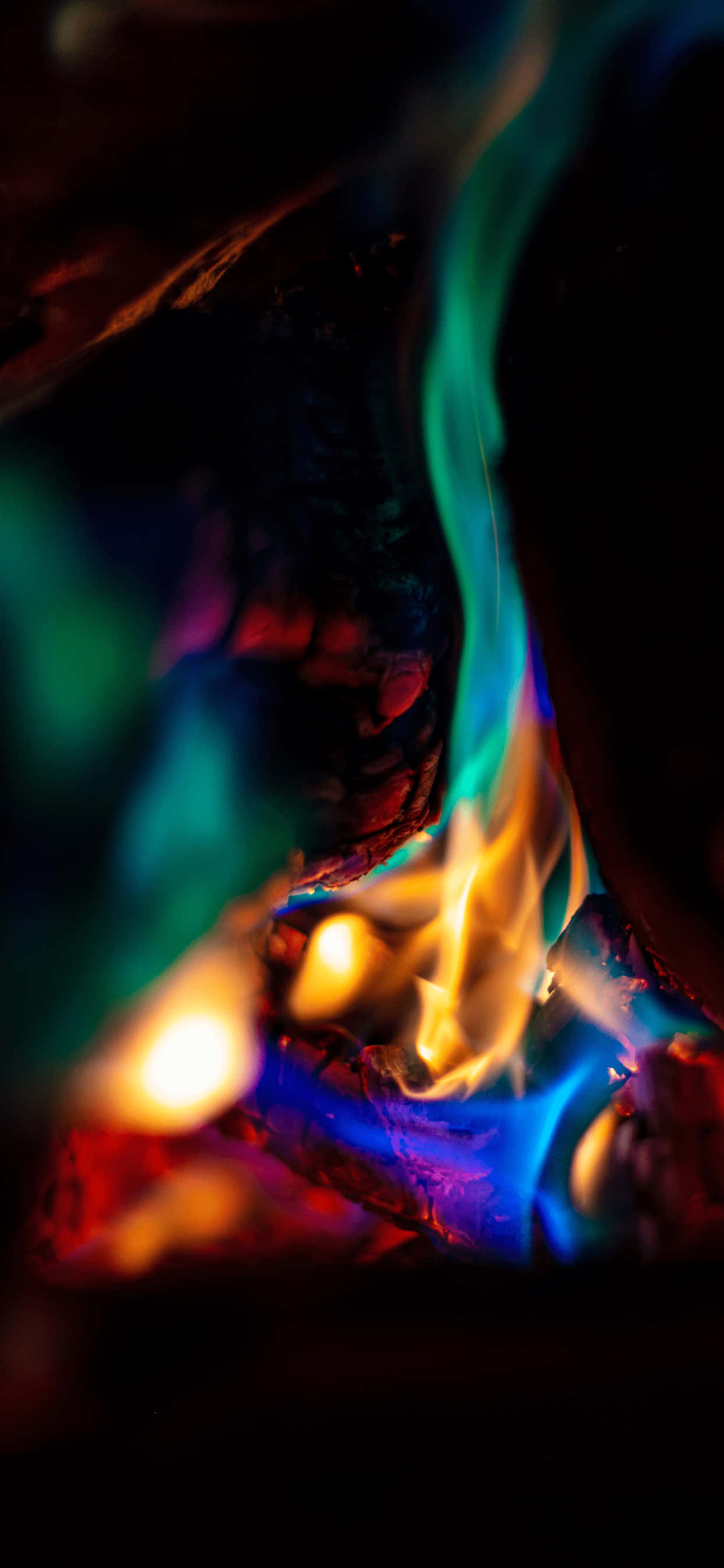 Добавете капля вдъхновение в вашия живот с Colorful iPhone. Тапет