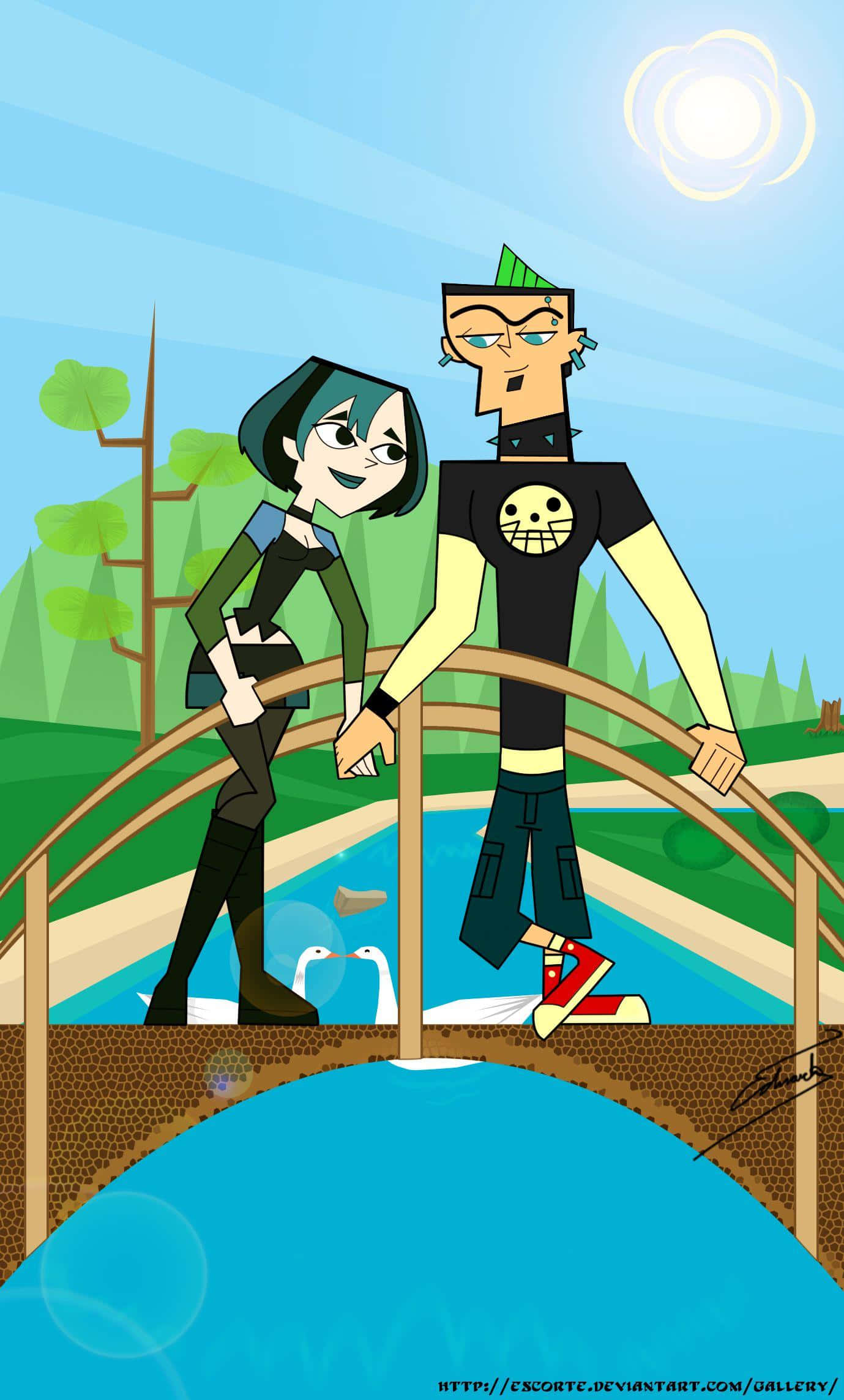 Добре дошли в дивия свят на Total Drama! Тапет