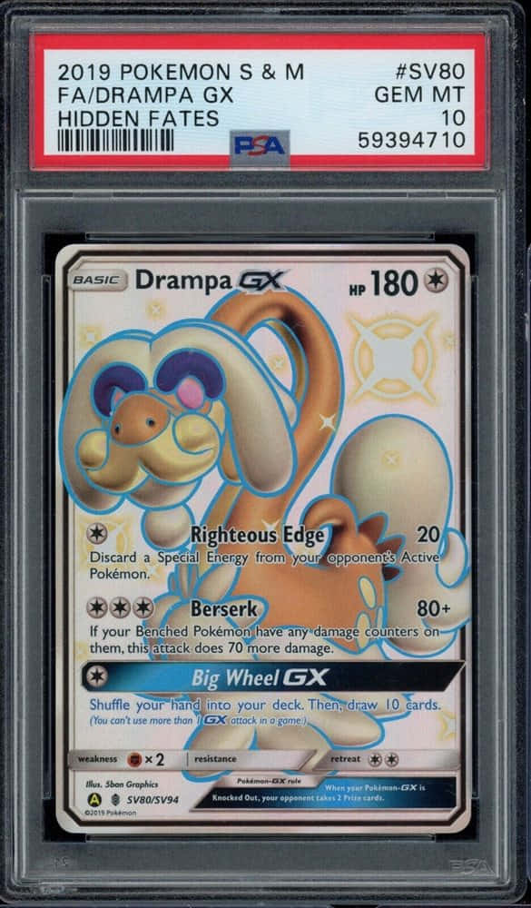 Дрампа в капсула Pokémon Trading Card Тапет
