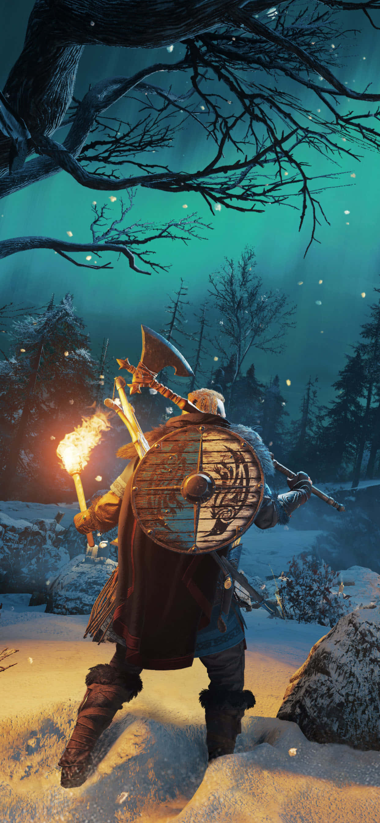 Eivor брадва iPhone Xs Max Assassin's Creed Valhalla фон Тапет