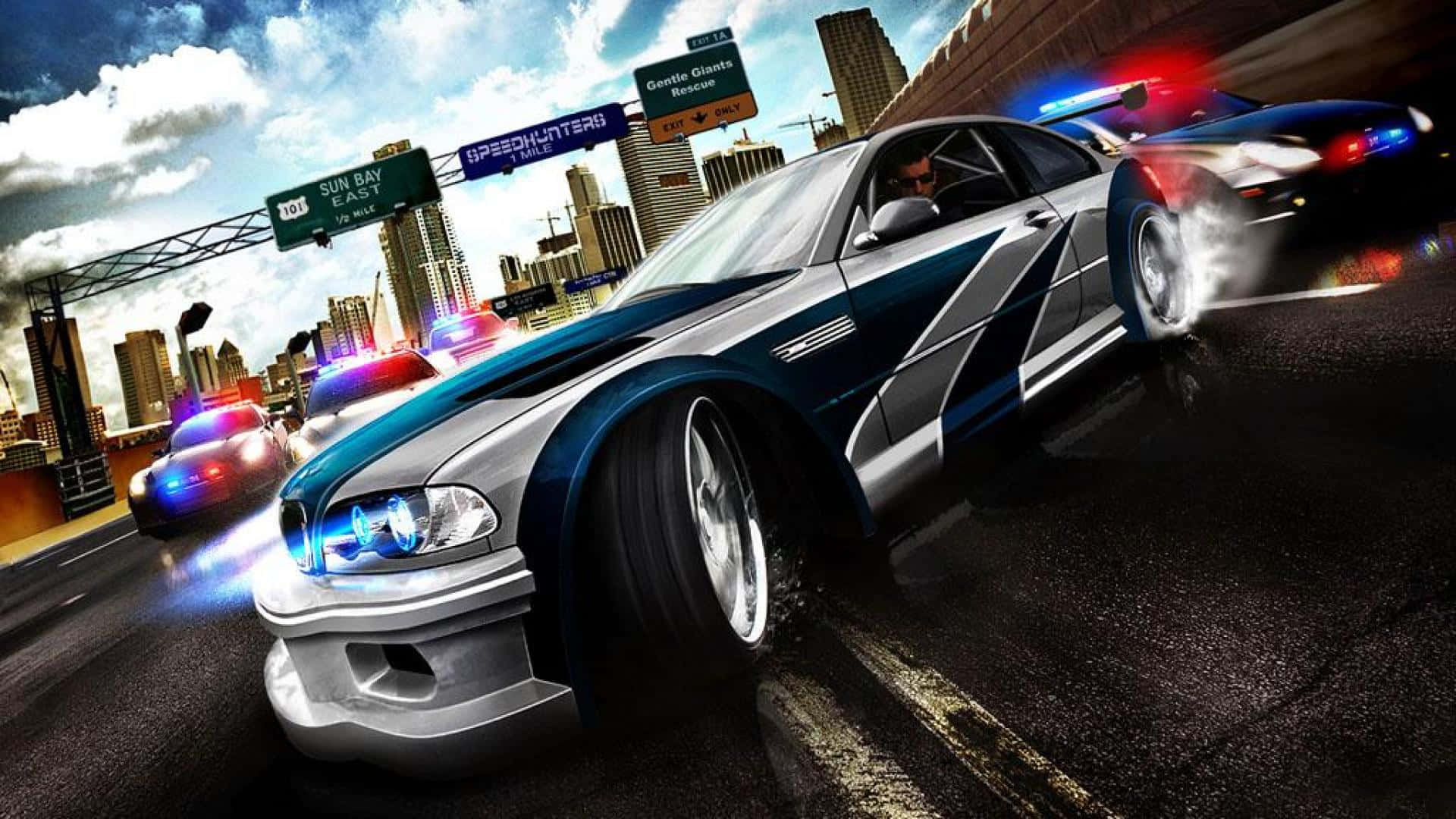 Екшън от Need for Speed с високо октаново число Тапет