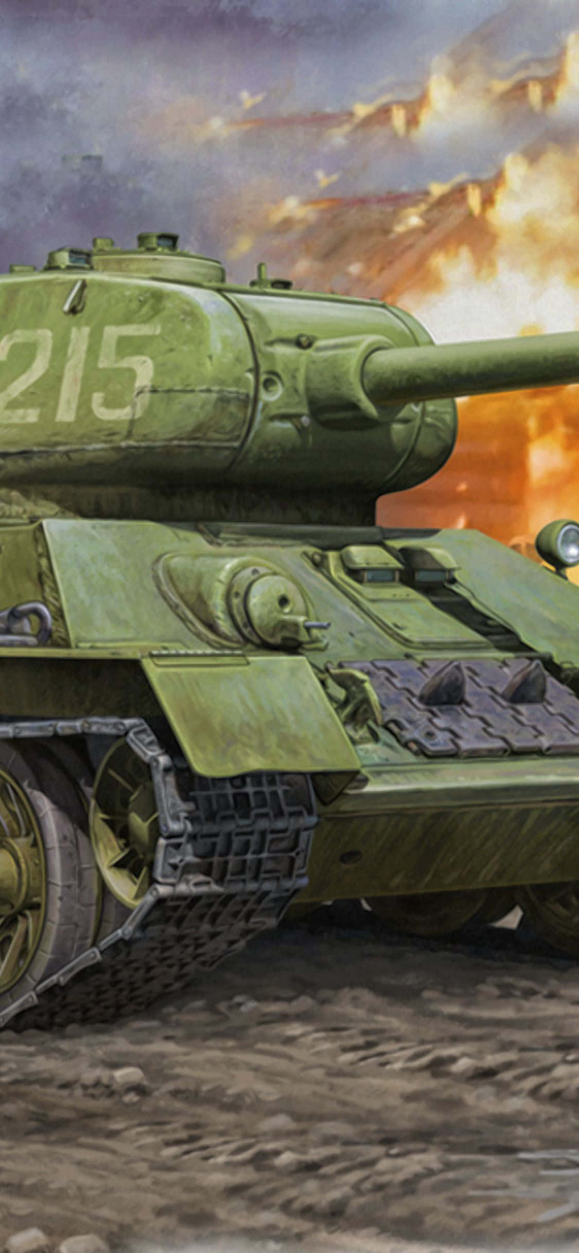 Елегантен и стилен iPhone Xs Tank Тапет
