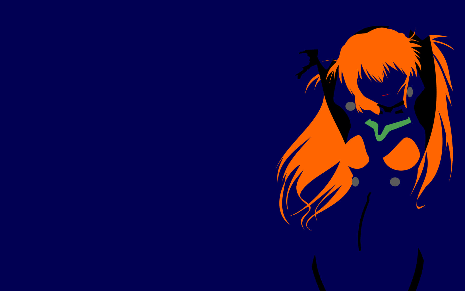 Емблематичната сцена „Атаката на ангела“ от Neon Genesis Evangelion Тапет