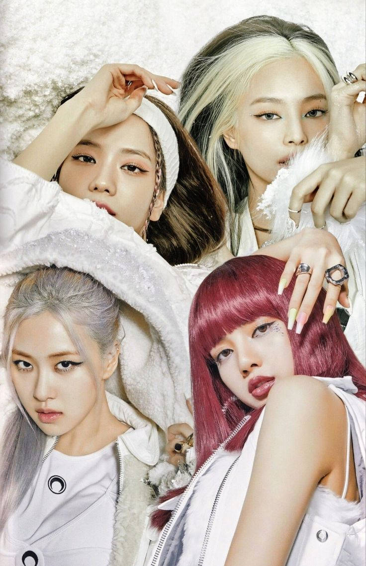 Естетика How You Like That на Blackpink Тапет