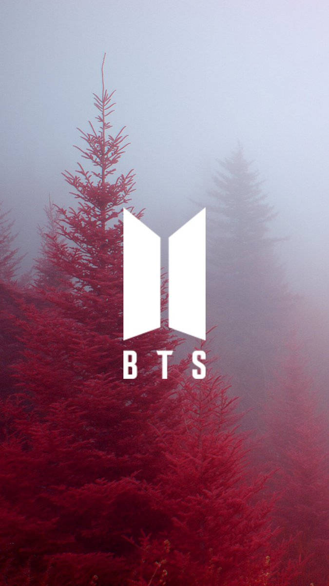 Естетика на логото на BTS Тапет
