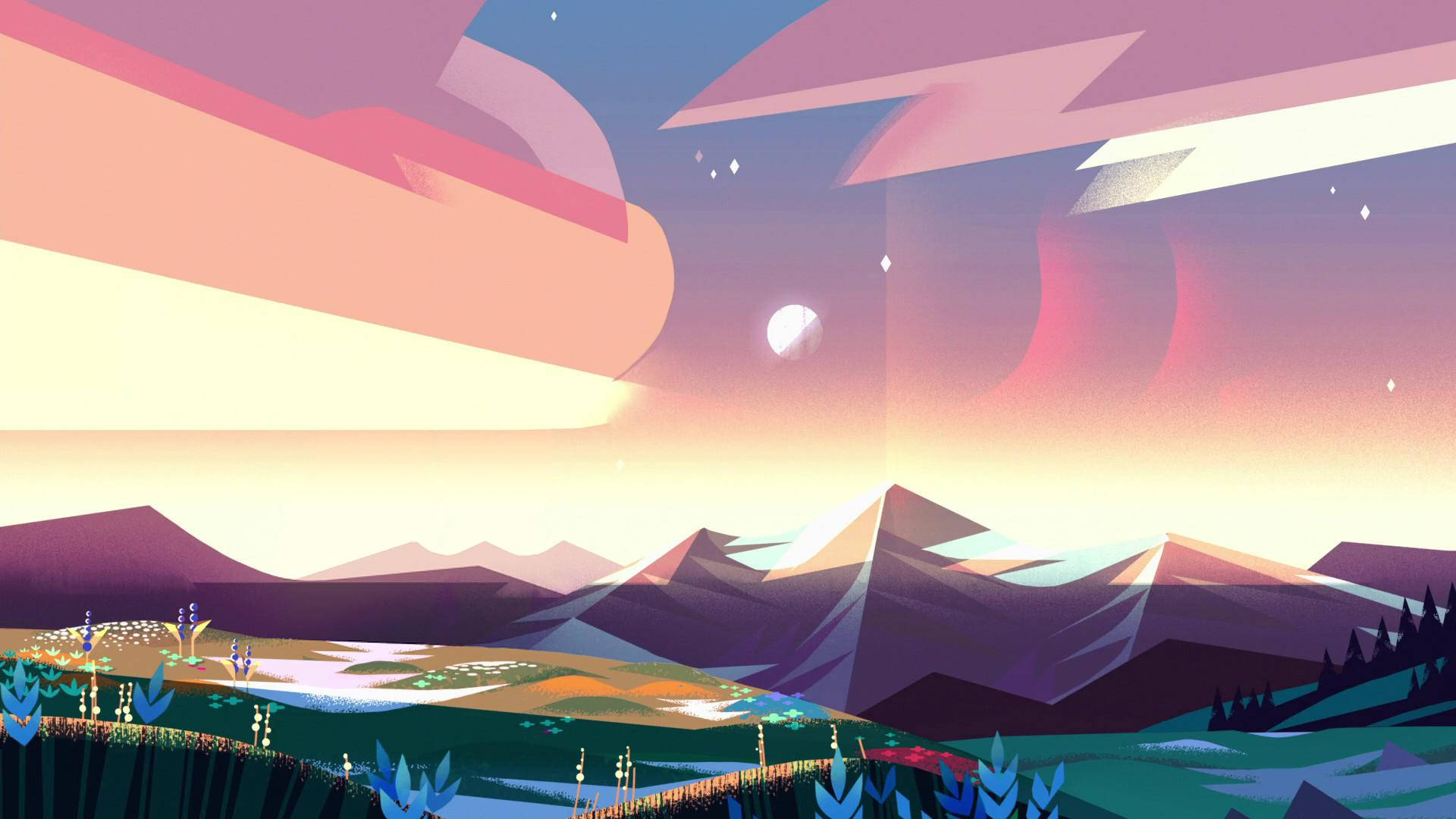 Естетичен тапет за iPad Gravity Falls