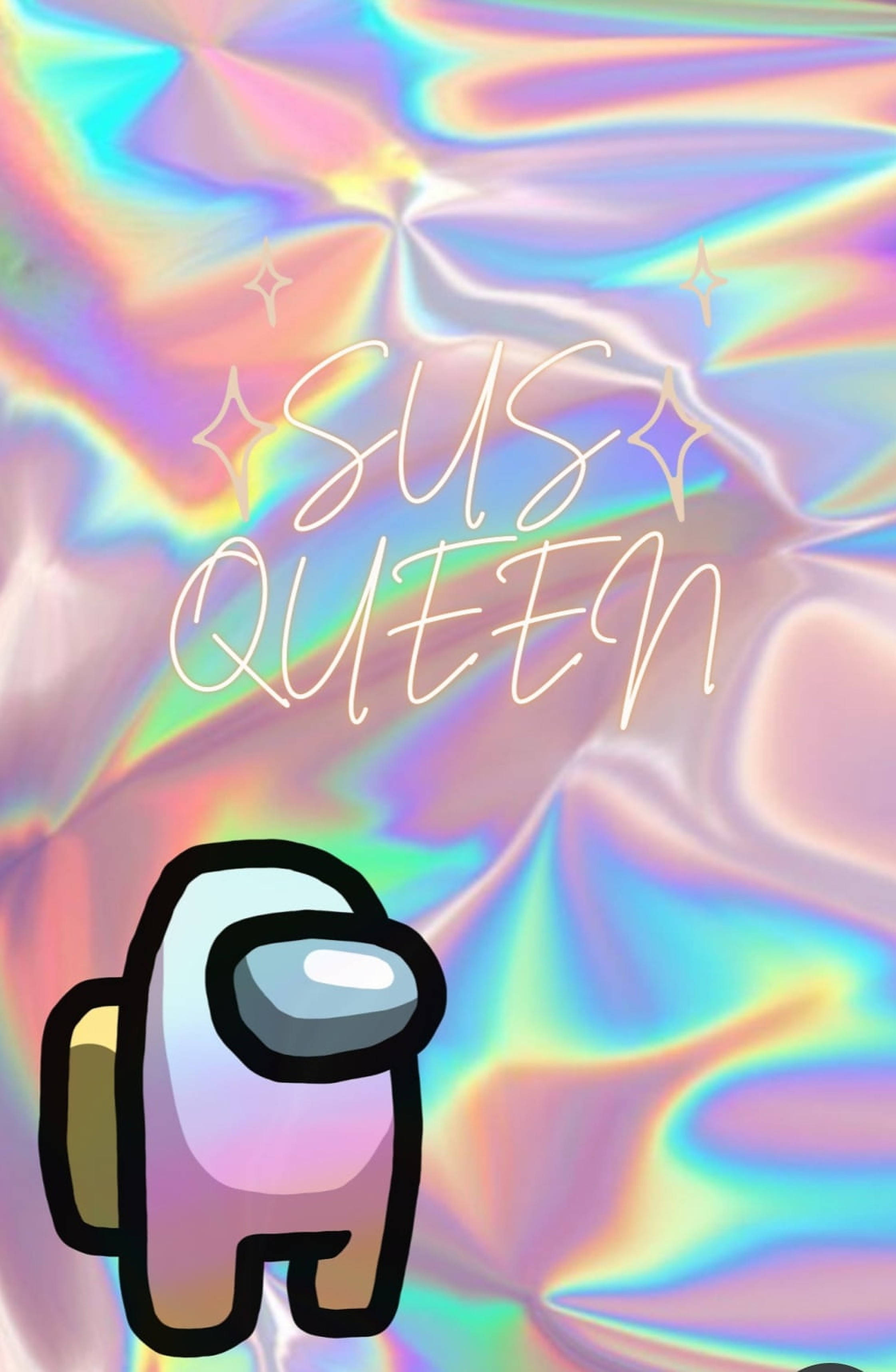 Естетична Sus Queen от Among US Тапет