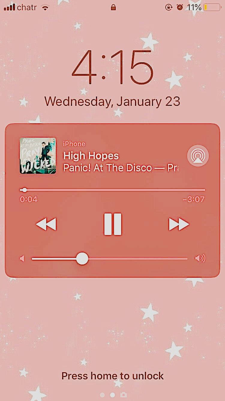 Естетична музика High Hopes от Panic! At The Disco Тапет
