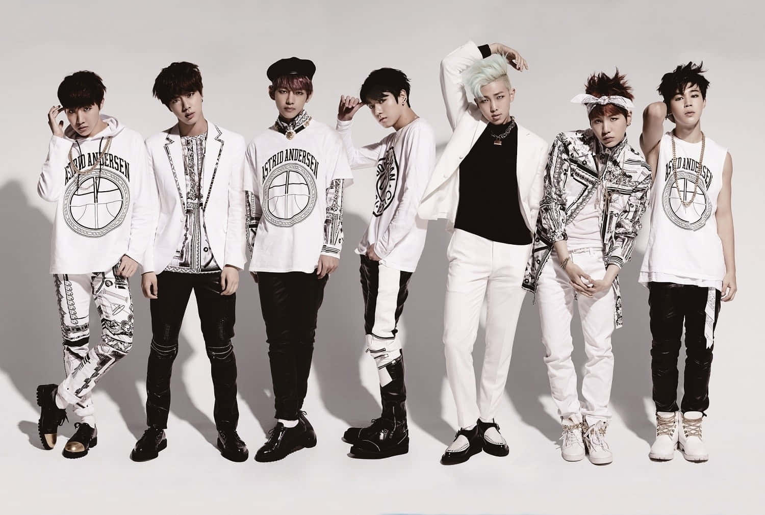 Естетични снимки на BTS Тапет