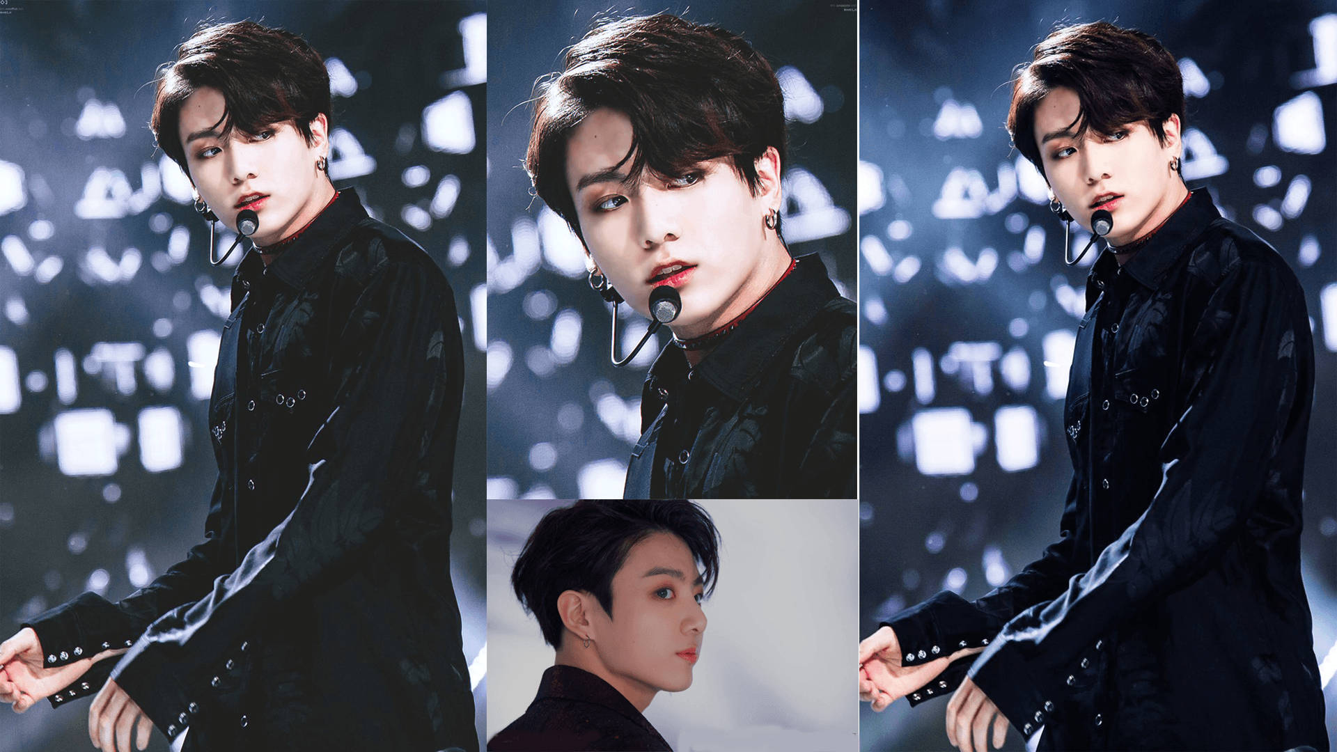 Естетично момче BTS Чонгук Тапет