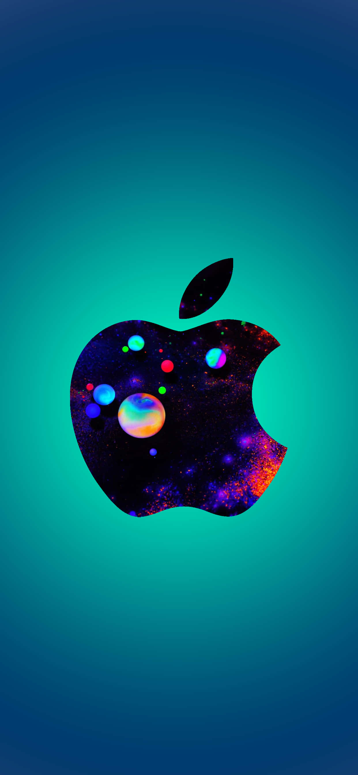 Завладяващ Цветен Боке Apple iPhone HD Тапет