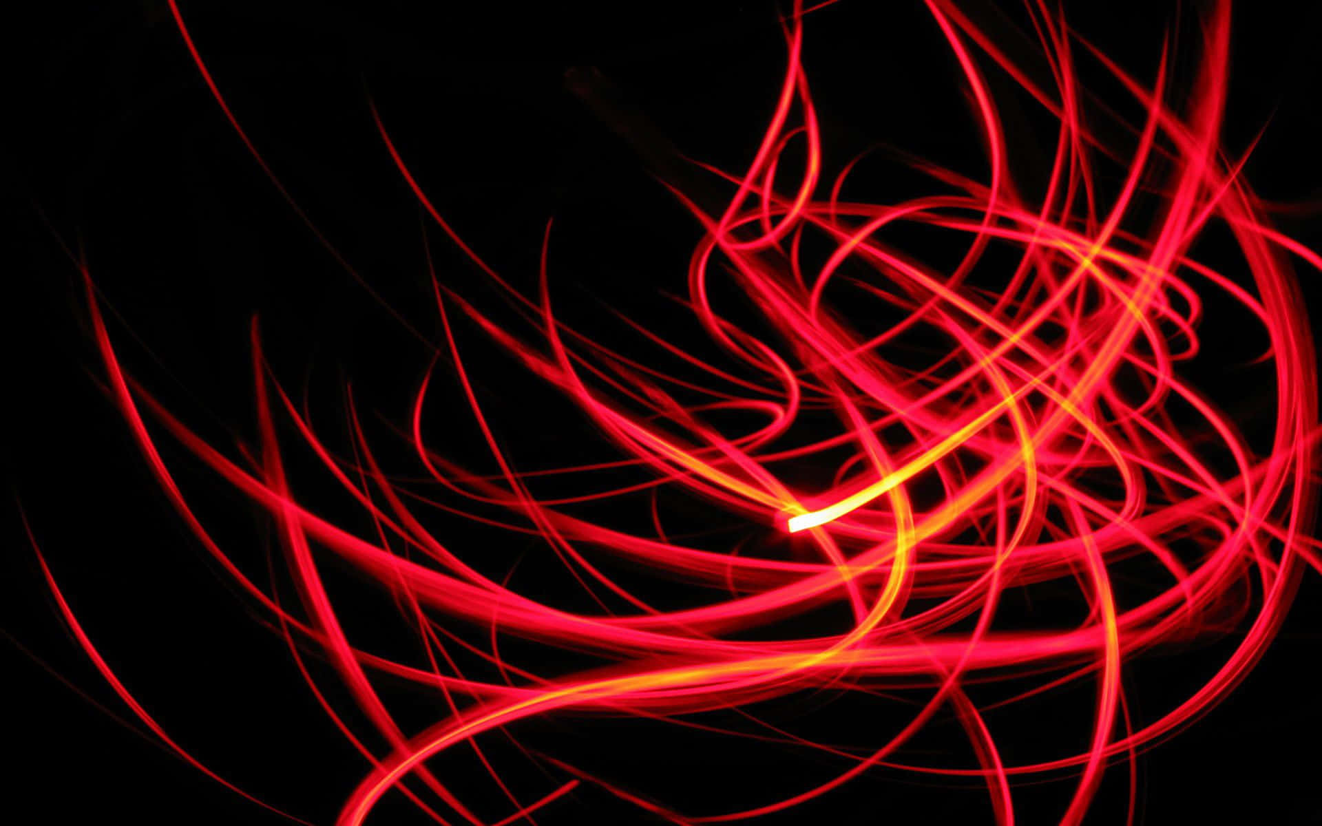 Зареждащ неонов червен фон Тапет