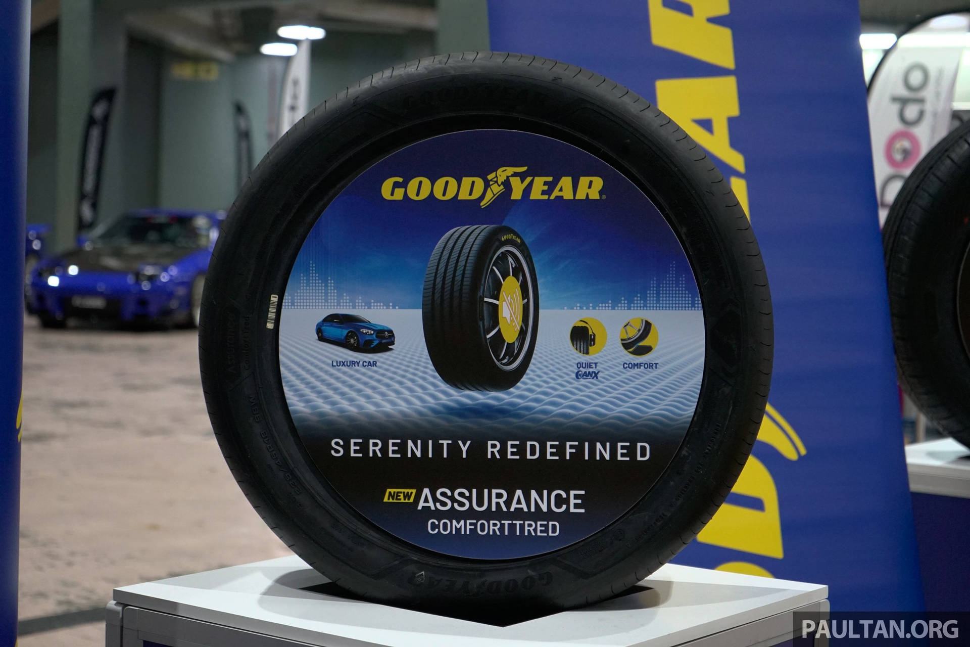 Здрава гума Goodyear, готова за пътя.