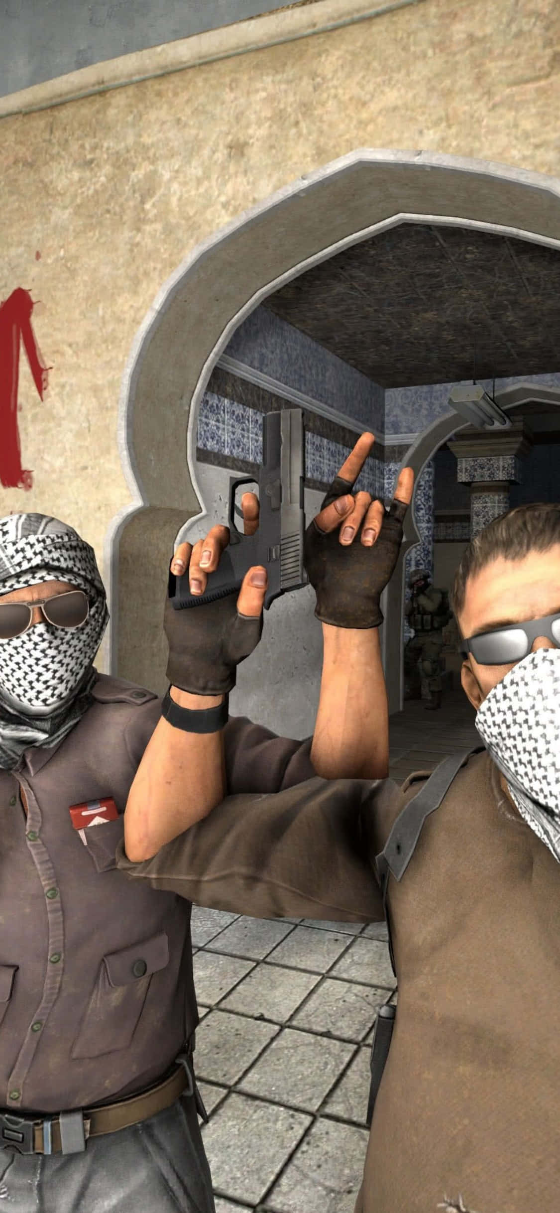 Играйте в Counter-Strike: Global Offensive на ваши iPhone Xs! Тапет